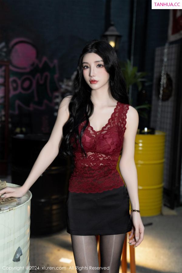 周于希dummy  [XiuRen]高清写真图 2024.01.19 No.7993 周于希Sally 黑丝美臀第8张图片